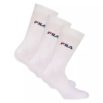 Носки унисекс, 3 пары стрейч FILA, цвет weiss
