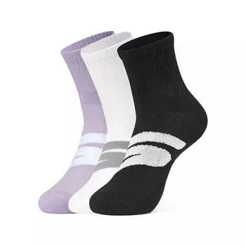 Носки унисекс, 3 шт Skechers, 3 Pack (Purple/White/Black)