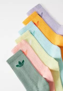 Носки UNISEX 6 PACK adidas Originals, зеленый