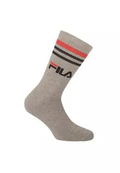 Носки Unisex 6 Pack Street Sport Lifestyle Stripes Fila, серые