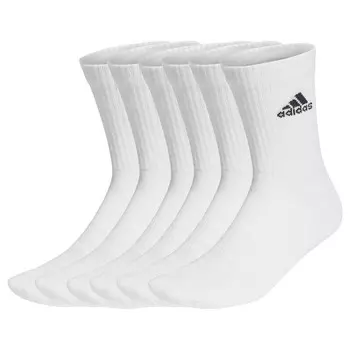 Носки унисекс, 6 шт. ADIDAS, цвет weiss