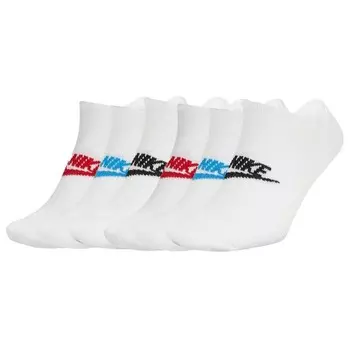 Носки унисекс, 6 шт. NIKE, цвет weiss