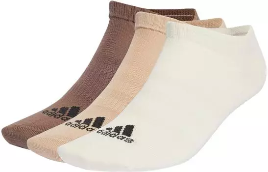 Носки унисекс Adidas, 1 Set 3 Pack (White+Khaki+Umber)