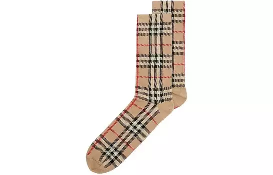Носки унисекс Burberry, коричневый