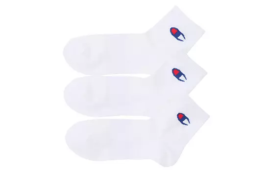 Носки унисекс до середины голени Champion, 1 Set 3 Pack Multicolor