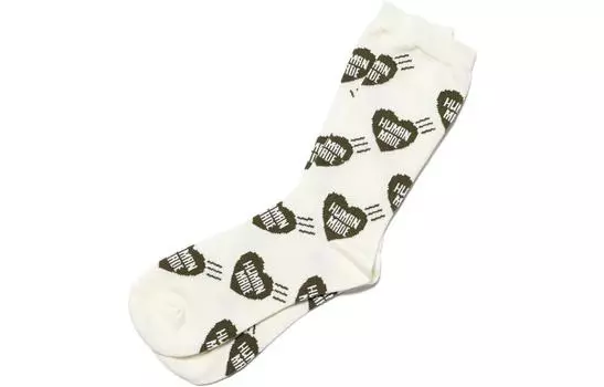 Носки унисекс до середины голени HUMAN MADE, 1 Pack (Red)