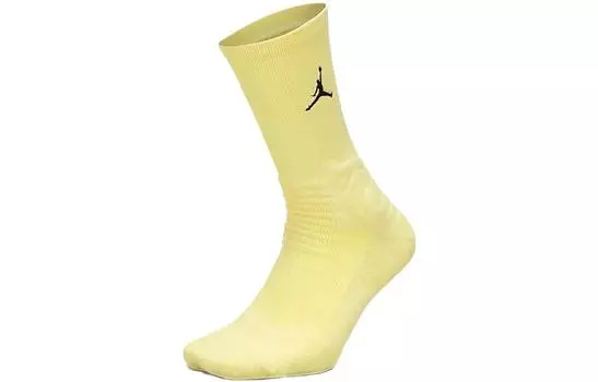 Носки унисекс до середины голени Jordan, 1 Pack (Light Lemon)