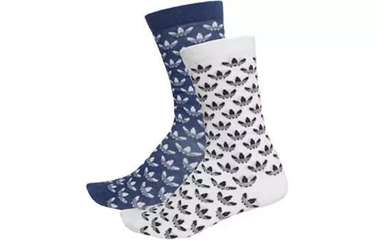 Носки унисекс до середины икры Adidas Originals, цвет 8 Pack