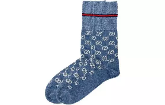 Носки унисекс Gucci, синий