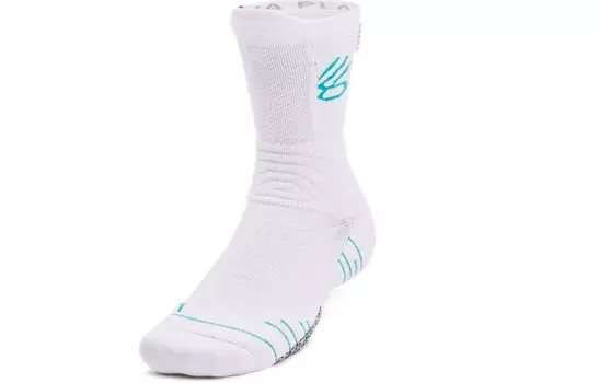 Носки унисекс до середины икры Under Armour, цвет 2 Pack (White)