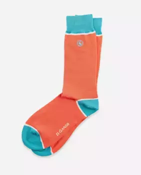 Носки унисекс из хлопка, простые El Ganso, оранжевый