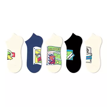 Носки унисекс Jkn, Иллюстрация Рай (5 пар)