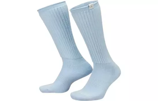 Носки унисекс Jordan до середины икры, цвет 1 double (blue)
