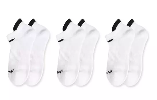 Носки унисекс LINING, белый/черный