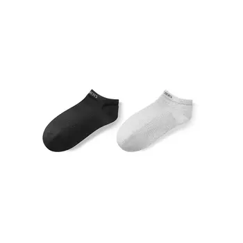 Носки унисекс серии Sports Alliance, 2 шт Skechers, 2 Pack (Shiny Black/Gray)