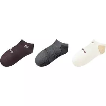 Носки унисекс серии Sports Alliance, 3 пары Skechers, 3 Pack (Protein/Cocoa Berry/Periscope Gray)