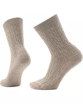 Носки Unisex Smartwool Everyday Cable Crew Socks, цвет Fossil