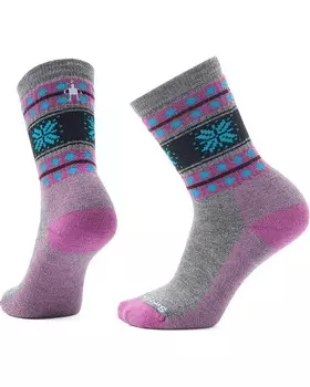 Носки Unisex Smartwool Everyday Snowflake Dream Crew Socks, цвет Medium Gray