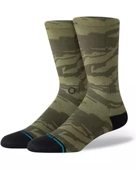 Носки Unisex Stance Camoblend Crew, цвет Dark Green