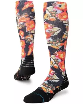 Носки Unisex Stance Torque Mid Poly Snow, черный