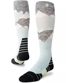 Носки Unisex Stance Windy Peaks Mid Wool Snow, зеленый