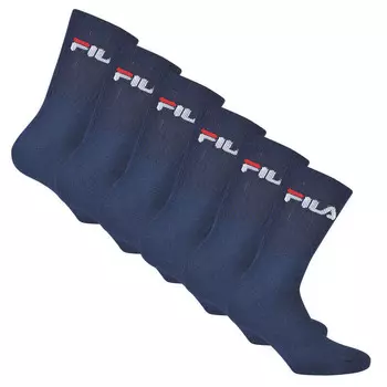 Носки унисекс стрейч, 6 шт. FILA, цвет blau