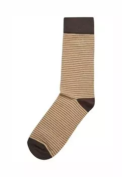 Носки Unisex Stripes And Dots 5-Pack Urban Classics, черные darkshadow Summerolive Unionбежевые