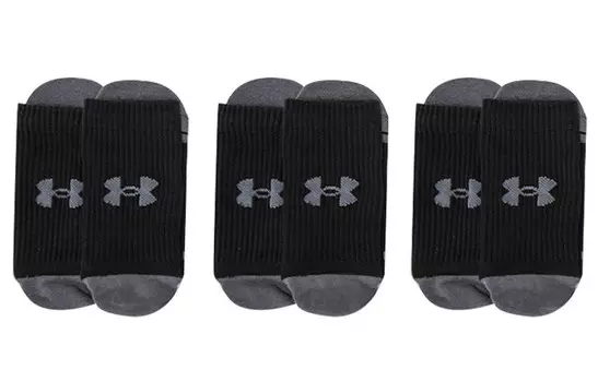 Носки унисекс Under Armour, цвет Black