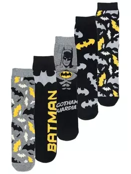 Носки United Labels 5er Pack DC Comics Batman Sneaker Strmpfe, разноцветный