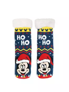 Носки United Labels Disney Mickey Mouse Htten Haus Kuschel, цвет blau/rot