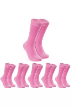 Носки, упаковка из 6 шт. CityComfort, розовый