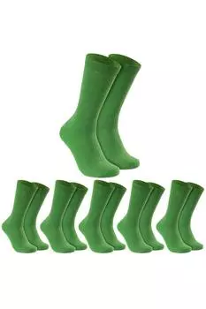 Носки, упаковка из 6 шт. CityComfort, зеленый