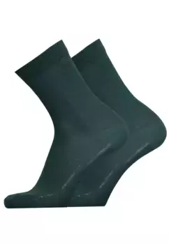 Носки UphillSport "MERINO LIGHT" (2 пары), 2 шт., с содержанием шерсти, зеленый
