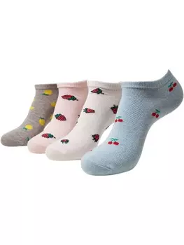 Носки Urban Classics, цвет grey+cream+lightblue+rose