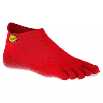 Носки Vibram Fivefingers Athletic No-Show, красный