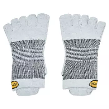 Носки Vibram Fivefingers AtlethicNo-Show, серый