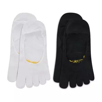 Носки Vibram Fivefingers Ghost, 2 шт, черно-белый