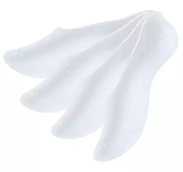 Носки Vincent Creation Flinge 4 шт Invisibles Socks, белый