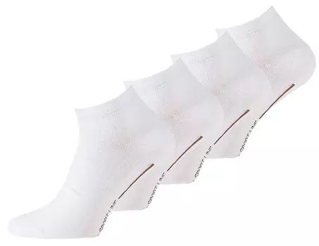 Носки Vincent Creation Sneaker 8 шт, SPORT LINE, Baumwolle, белый