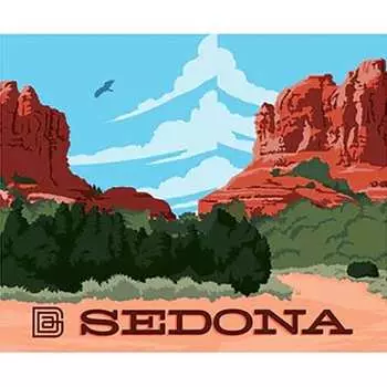 Носки Vision Six Impression Swiftwick, цвет Impression Sedona