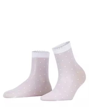 Носки в горошек Falke, белый