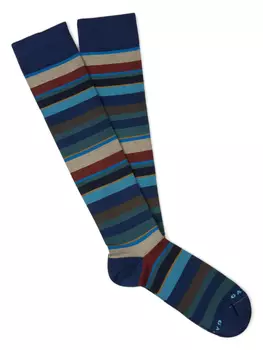 Носки в полоску Gallo, синий