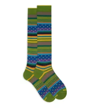 Носки в полоску кактуса в горошек Gallo, мультиколор