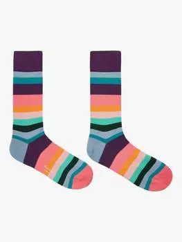 Носки в полоску в полоску Paul Smith, разноцветный