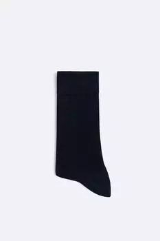 Носки в ребрику ZARA, темно-синий