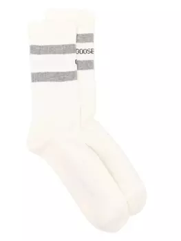 Носки в рубчик Golden Goose, нейтральный