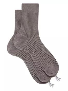 Носки в рубчик Scarosso, серый