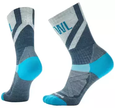 Носки в рубчик SmartWool Bike Zero Cushion, цвет Frosty Green