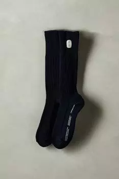 Носки в рубчик x sr_a ZARA, цвет Dark navy