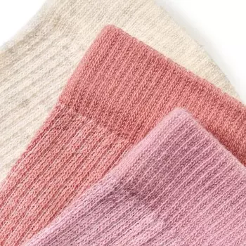 Носки вафельной структуры розовые+белые размер. 23/26 3ч ALANA